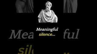 Pythagoras on the Power of Silence #shorts #quotes #pythagoras #silent