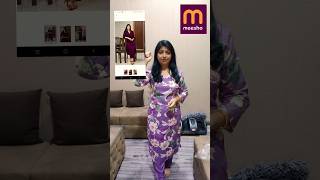 cotton kurta set for women from meesho #shorts #youtubeshortsindia