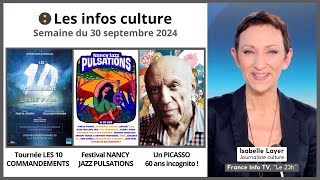 10 COMMANDEMENTS * JAZZ A NANCY * 1 PICASSO découvert après 60 ans - Isabelle Layer, France Info TV