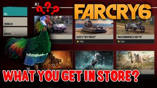 Far Cry 6 Gameplay - Store Items & Preorder Bonus Items Showcase