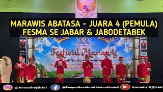 MARAWIS ABATASA - FESMA SE JABAR & JABODETABEK PEMULA | JUARA 4