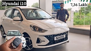 Hyundai i10 Grand NIOS 2024 Petrol Variant 7,36 lakh Manual Variant