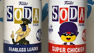 Super Chicken & Fearless Leader Funko Soda opening