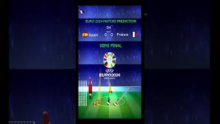 Euro 2024- Semi final #euro2024 #euro #football #prediction #semifinal #france #spain