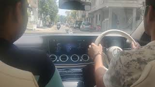 Driving NV Sir's Mercedes E Class | Prashant Jain