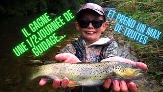 Session truite sur le Doubs avec Esteban