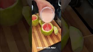 PERU MILKSHAKE ❤️😘👍#youtubeshorts #healthyrecipes #healthyfood #recipe#milkshake #guava#subscribe