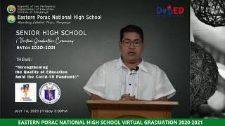 EPNHS VIRTUAL GRADUATION 2021