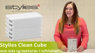 Stylies Clean Cube mot lukt og bakterier i luftfukter