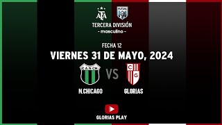 Fecha 12 / Chicago vs. Glorias / 3ra División / Temporada 2024