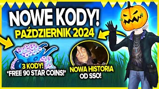 *90+ STAR COINS* 😱 NOWE 3 DZIAŁAJĄCE KODY HALLOWEENOWE I HISTORIA OD SSO! 👻 STAR COINS ZA DARMO 🥳