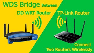 ✓Wireless Distribution System WDS Bridge on Flash DD WRT Router Extend Increase Range WiFi Repeater