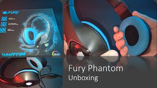 Fury Phantom headset unboxing