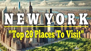 Newyork: Top 20 Places to Visit in Newyork, USA.  Ultimate Travel Guide.