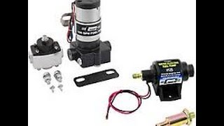 Installing an aftermarket electric fuel pump on your Chevy Pickup