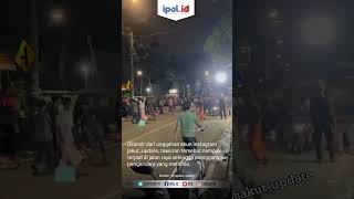 Tawuran Pecah Usai Tarawih di Malam Pertama Ramadan