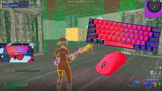 Kraken Pro 60% Mechanical Keyboard 😴 Fortnite Box Fights ASMR Gameplay 😍 360 FPS 4K 🏆