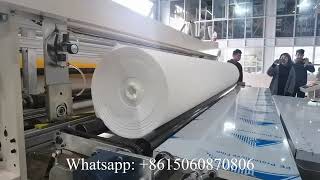 40cm Saudi Arabia jumbo roll toilet paper making machine