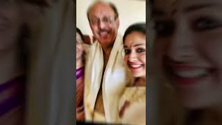 Keerthy Suresh with father WhatsApp Status #shorts #keerthysuresh #actorsactress