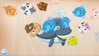 Puzzle 4 Kids Animals - Learn Animals Names and Sounds - Education App for Kids #4