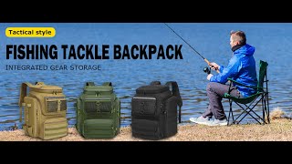 HAMBOLY Fishing Backpack with Rod Holders