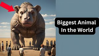 Top 10 Biggest Animals in the World! 🌍🐘🐋