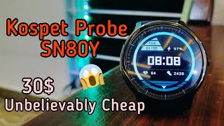 Kospet Probe Unboxing & Full Review SN80Y IP68 | The unbelievable budget smartwatch