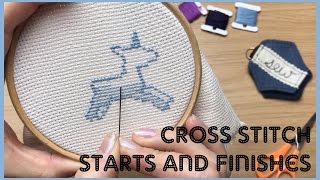 Starts and Finishes with a UNICORN Cross Stitch