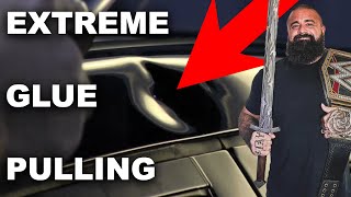 Deep Rail Dents Glue Pulling With Paintless Dent Repair | Full Tutorial