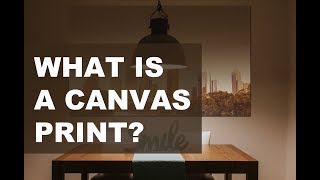 Houston:  Canvas Gallery Wrap - Digital Prints: Production Details to Final Wall Display