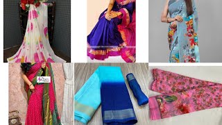 Meesho: 10 Sarees below 300/- only - Daily Wear Sarees Haul