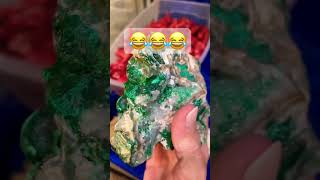 🔥 #comedy From a closed down mine globe Arizona ! Rare specimen!🔥🔥