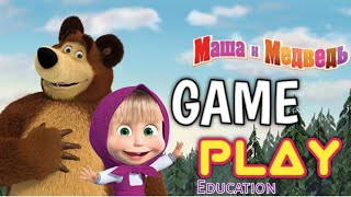 Masha and the Bear | Game play Aniqa | Memorize and find the new object.