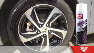 Keep the tire shiny and look new give your tyre a Deep cleaning and maintenance