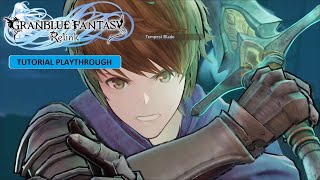 Granblue Fantasy: Relink Demo - Tutorial Playthrough (PlayStation 5)