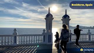 ENG: Architecture and weather in Benidorm in winter. RU: Архитектуру и погода в Бенидорма зимой.