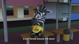 Mr Zebra Road Safety Cartoon Season 2: Episode 1- Designated Crossings