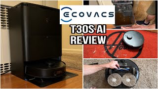 Best of 2024 - Ecovacs Deebot T30S AI Mopping Robot Vacuum Review Demo & Maintenance Tips