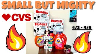 CVS HAUL 4/3 - 4/9 🔥 CHEAP TIDE & DIAPERS!!! + GLITCH DEAL ‼️