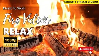 3 HOURS of Relaxing Fireplace Sounds - Burning Fireplace & Crackling Fire Sounds