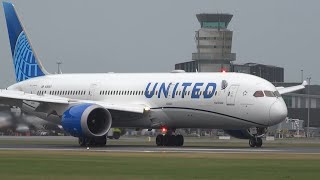 UNITED AIRLINES INAUGURAL SERVICE TO CHRISTCHURCH - Plane Spotting at Christchurch Airport