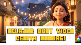 Kisah Gadis Hidup Sebatang Kara di Desa‼️| Belajar Buat Video Animasi AI #shorts #3danimation #aiart