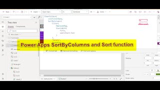 Power Apps SortByColumns & Sort function | Sort function in PowerApps | What is PowerApps?