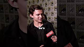 Tom Holland CONFRONTED By His Biggest Hater… #tomholland #spiderman