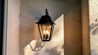 Replace outdoor light fixture by froggy