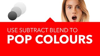 Color Pop using Subtract Blend mode in Affinity Photo