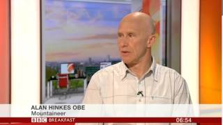 BBC Breakfast 6.50am 23rd April with Alan Hinkes