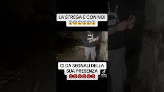 LA STREGA È CON NOI 👹😱 #reels #paranormal #youtube #ghost  #neiperte #horrorstories #shorts