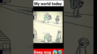 Sad Reality Of Modern World 😢 Deep Meaning Pictures 😓 #sad #reality #deepmeaningpictures #shorts