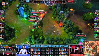 S4 World Group Day1 - DP VS AHQ westdoor 西門夜說 Amazing Play